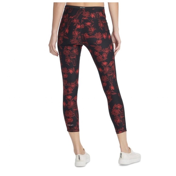 DKNY Sport Sumatra Printed High-Waist Leggings - Picture 2 of 9